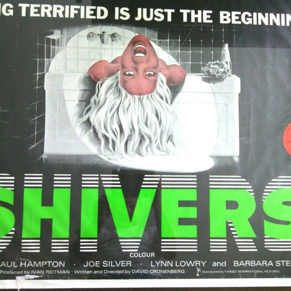 Horror Movie Poster Shivers Original 1975 David Cronenberg Film Vintage Posters - Picture 16 of 16